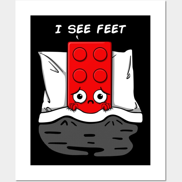 I see feet Wall Art by Melonseta